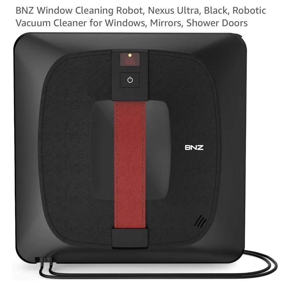 BNZ Nexus Ultra Window Cleaning Robot Dual Spray Glass Cleaner Auto Black‎
